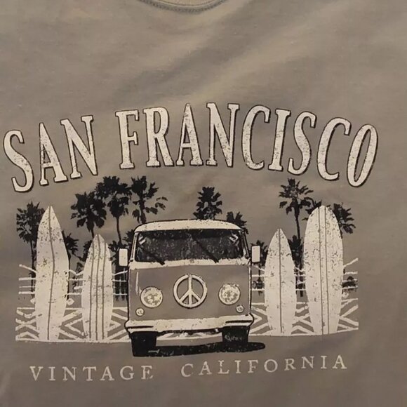 San Francisco VW Volkswagen Surf Vintage California T-shirt, size L - Picture 8 of 10